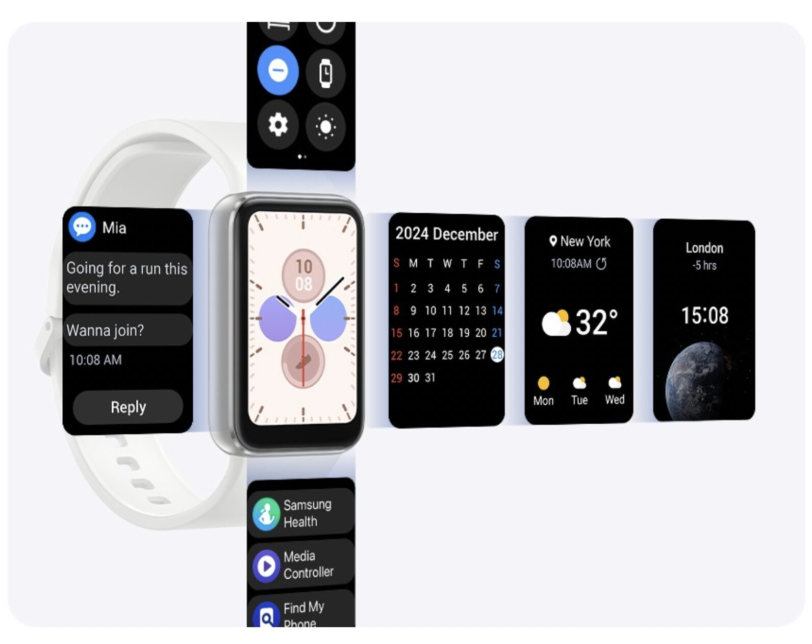 Fitness náramok Samsung Galaxy Fit3