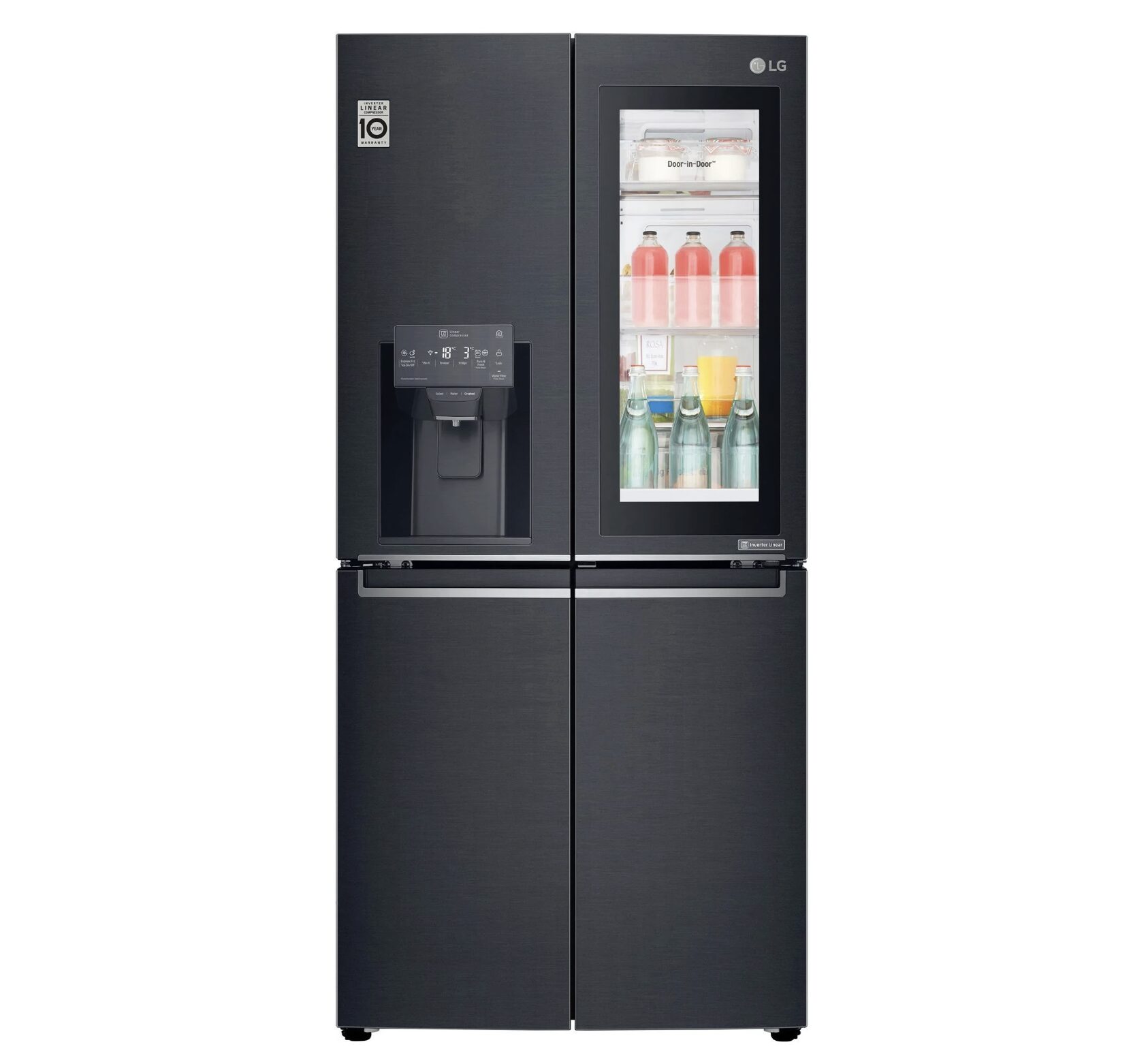 Americká chladnička LG GMX844MCKV