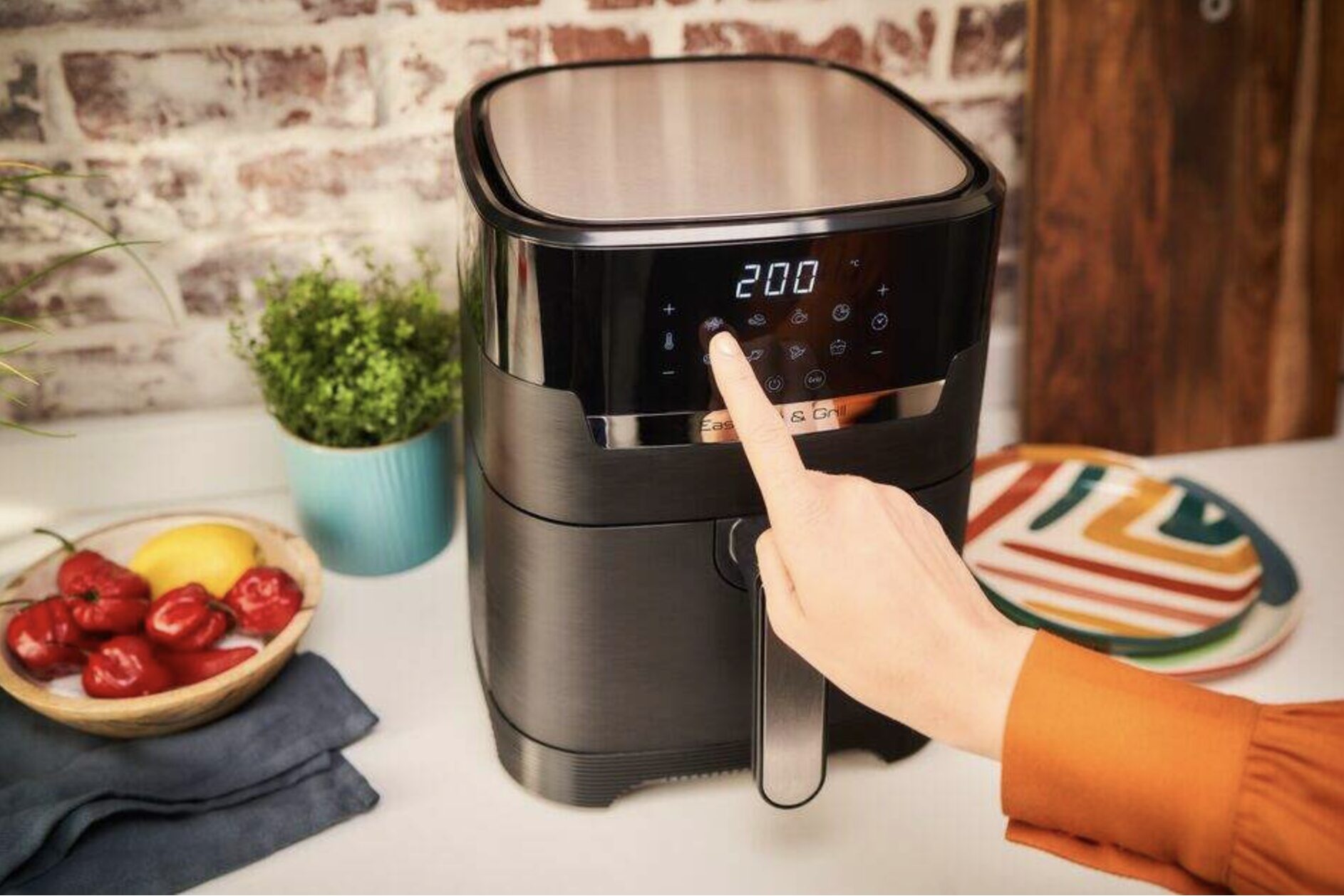 Recenzia: teplovzdušná fritéza Tefal EY505815 Easy Fry & Grill 2v1