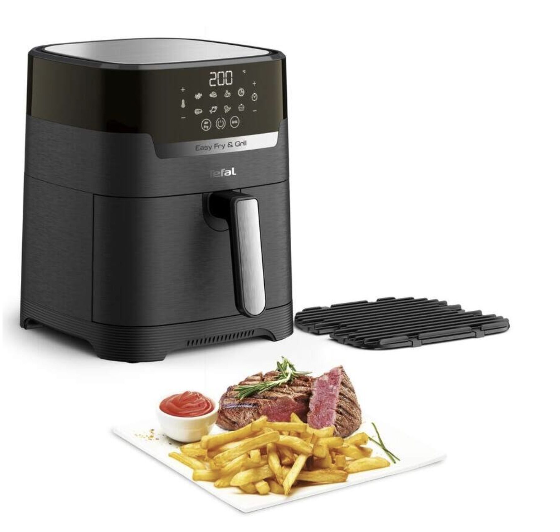 Recenzia: teplovzdušná fritéza Tefal EY505815 Easy Fry & Grill 2v1