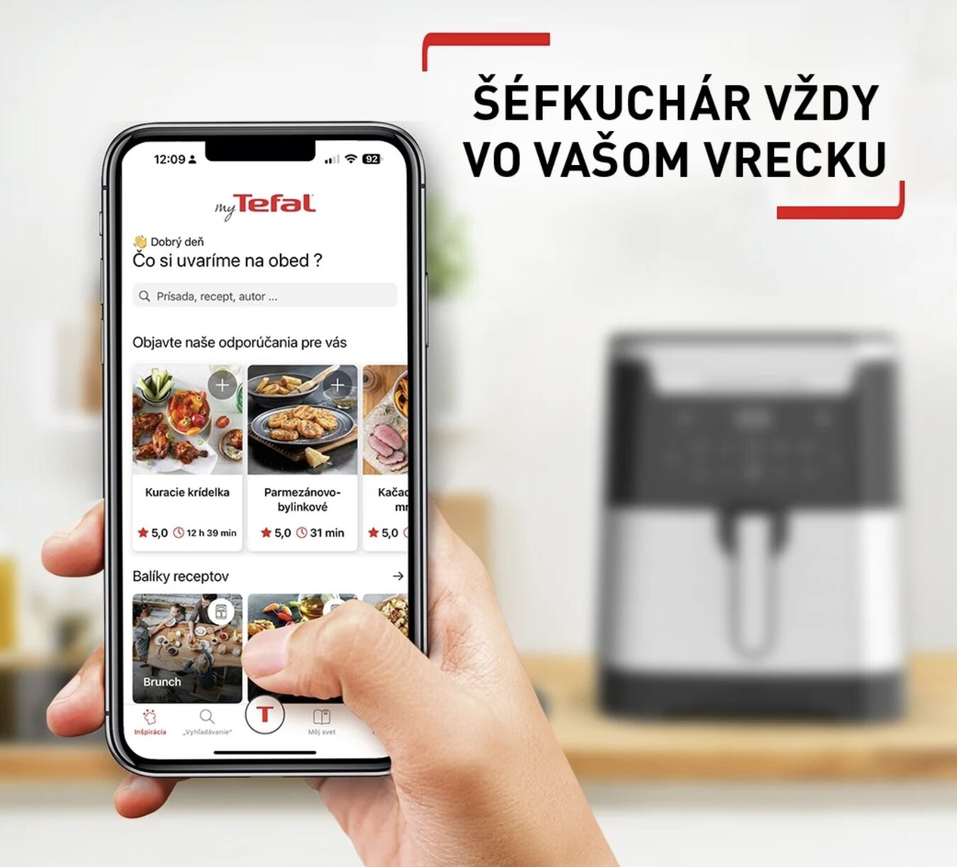 Recenzia: teplovzdušná fritéza Tefal EY505815 Easy Fry & Grill 2v1