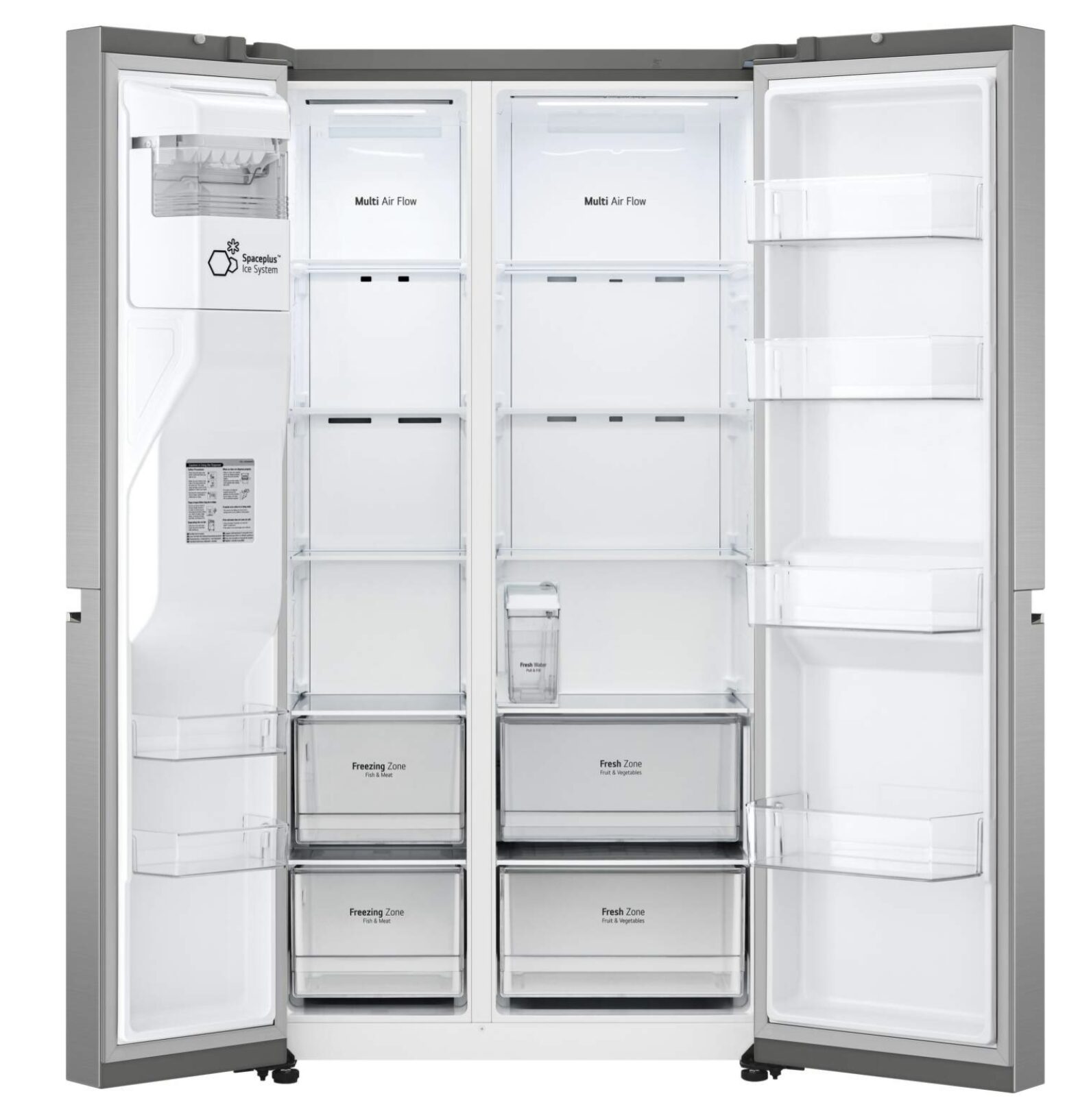 Americká chladnička LG GSLV71PZTD - recenzia