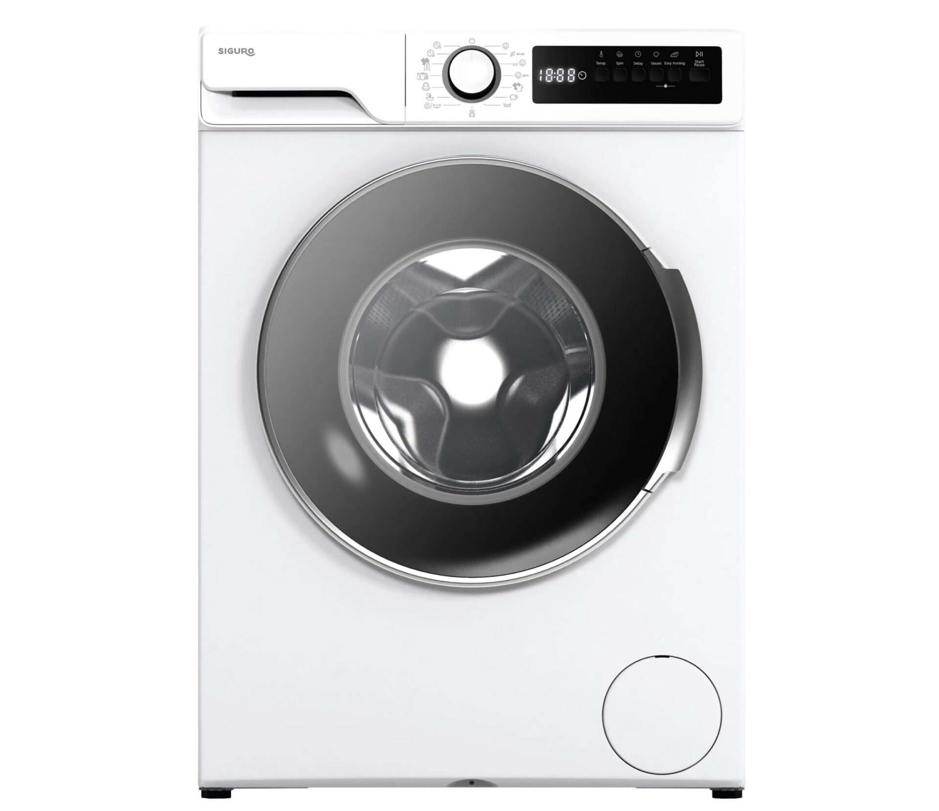 Recenzia Siguro SGR-WM-A721W Profi Steam – najpredávanejšia parná práčka značky Siguro do 400 €