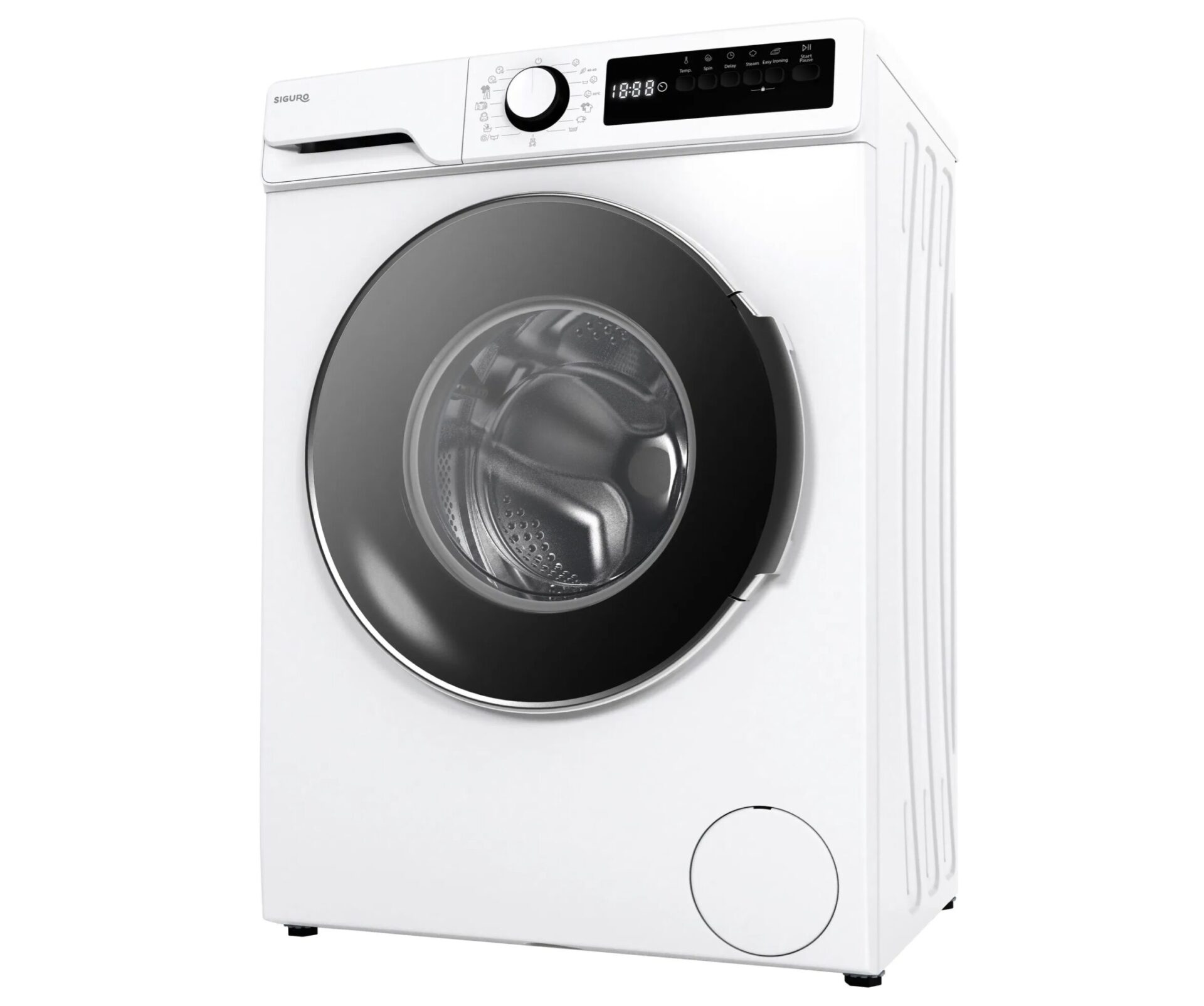 Recenzia Siguro SGR-WM-A721W Profi Steam – najpredávanejšia parná práčka značky Siguro do 400 €