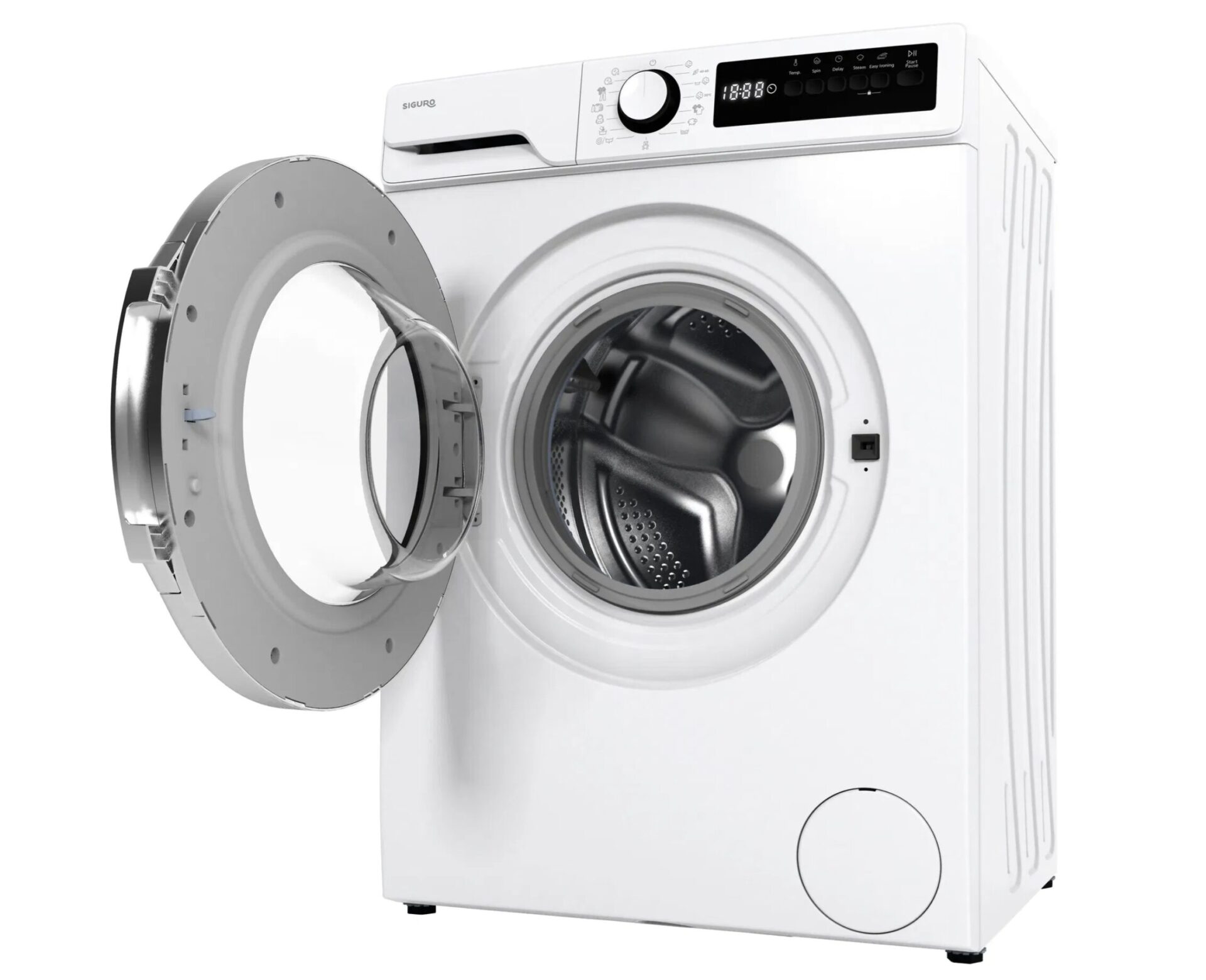 Recenzia Siguro SGR-WM-A721W Profi Steam – najpredávanejšia parná práčka značky Siguro do 400 €
