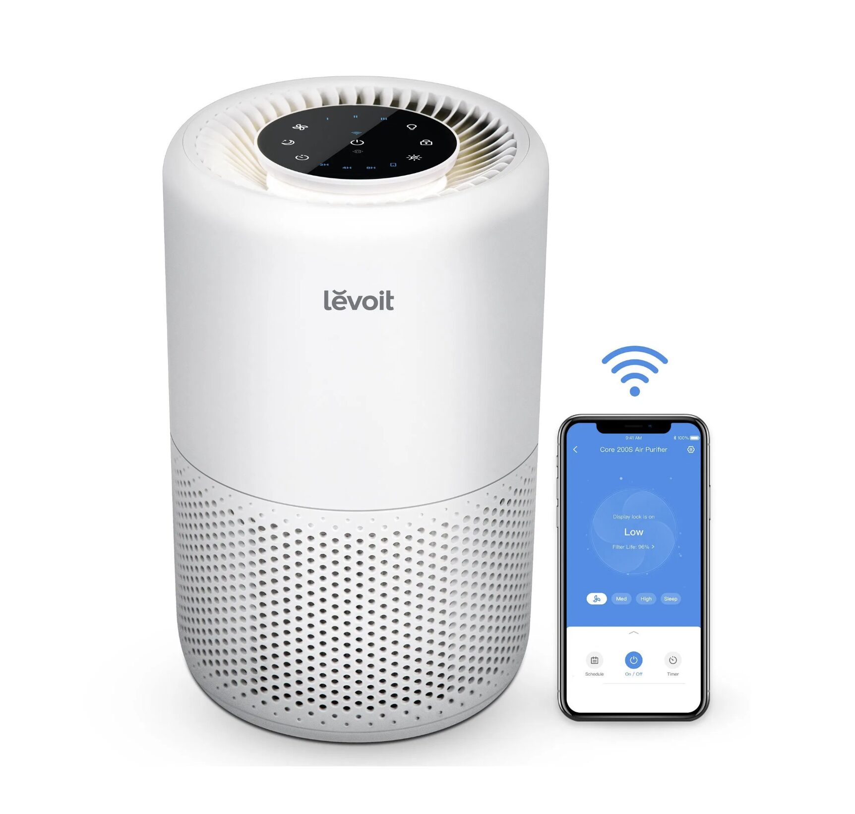 Recenzia Levoit Core 200S SMART – tichý a inteligentný pomocník pre menšie izby