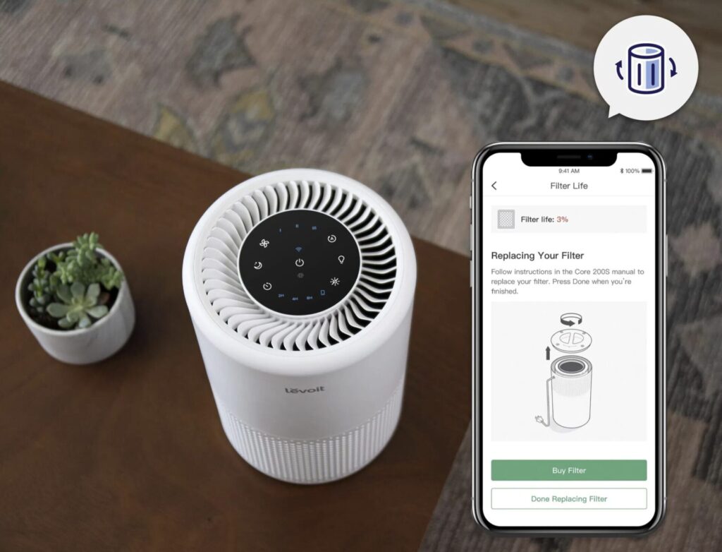 Recenzia Levoit Core 200S SMART – tichý a inteligentný pomocník pre menšie izby