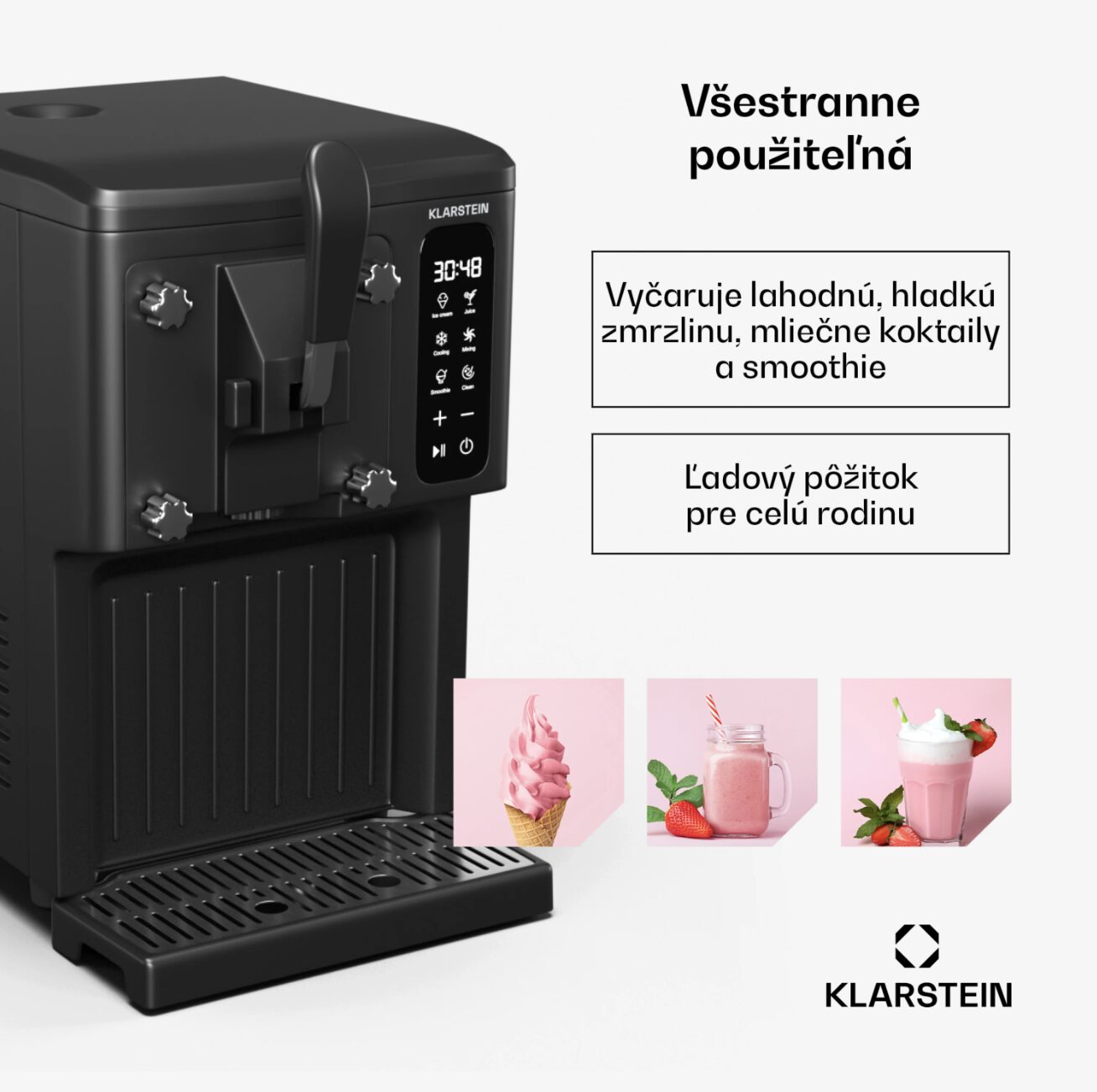 Recenzia: Klarstein SweetSwirl – výkonný zmrzlinovač na zmrzlinu, smoothies a milkshake