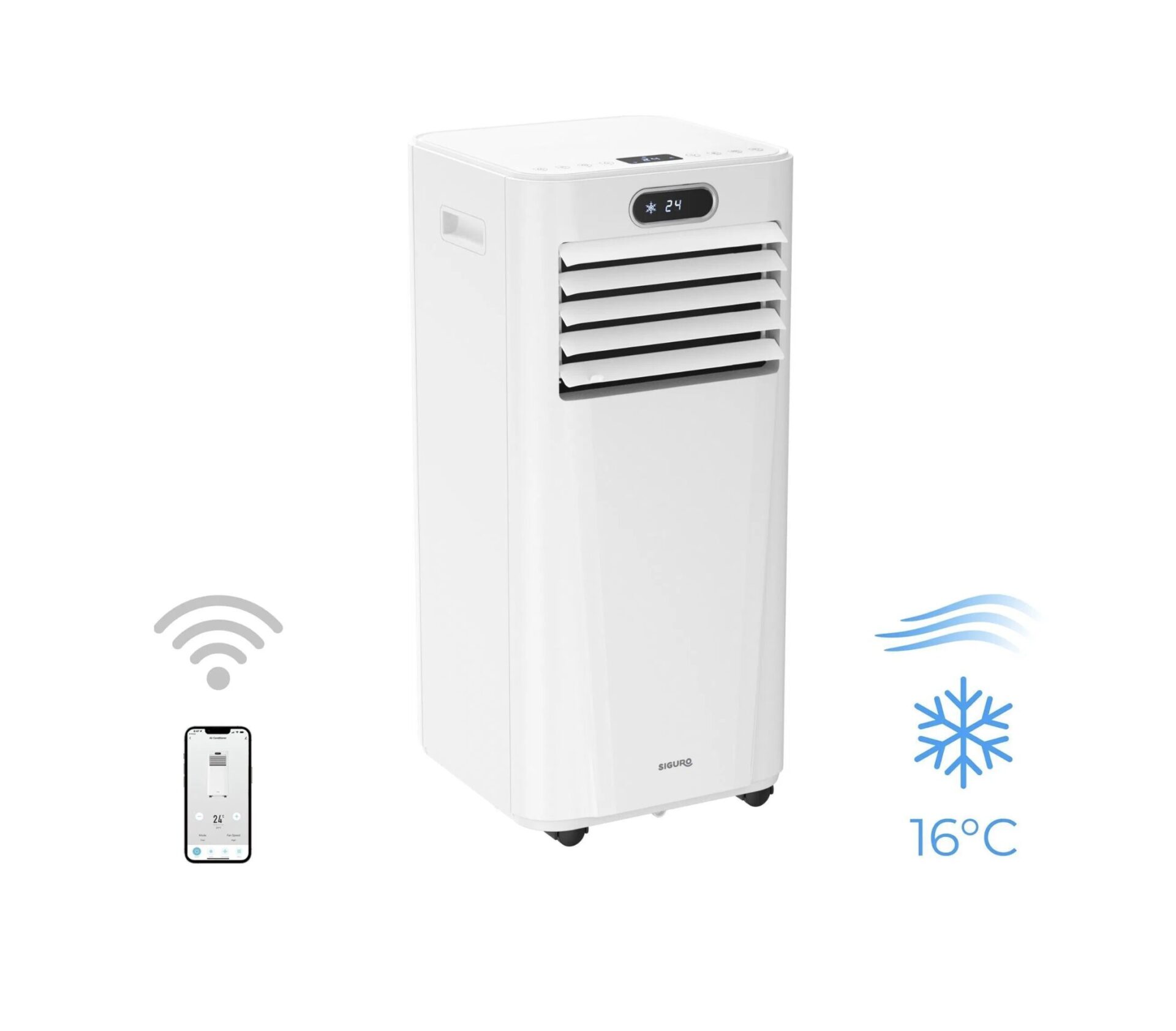 Siguro AC-A160 W Cool 7 – recenzia najlacnejšej mobilnej klimatizácie + porovnanie s AC-C140 W Cool 9