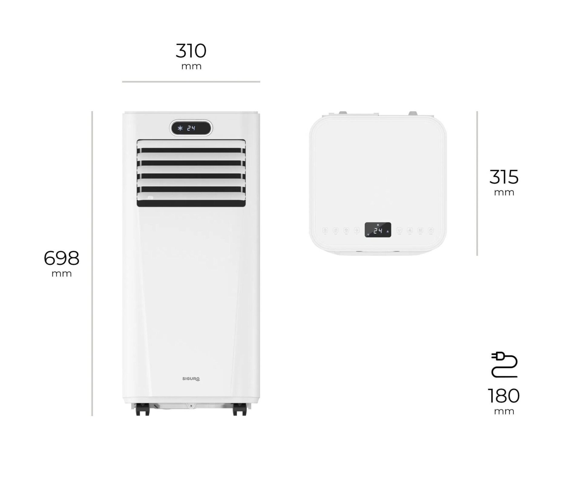 Siguro AC-A160 W Cool 7 – recenzia najlacnejšej mobilnej klimatizácie + porovnanie s AC-C140 W Cool 9