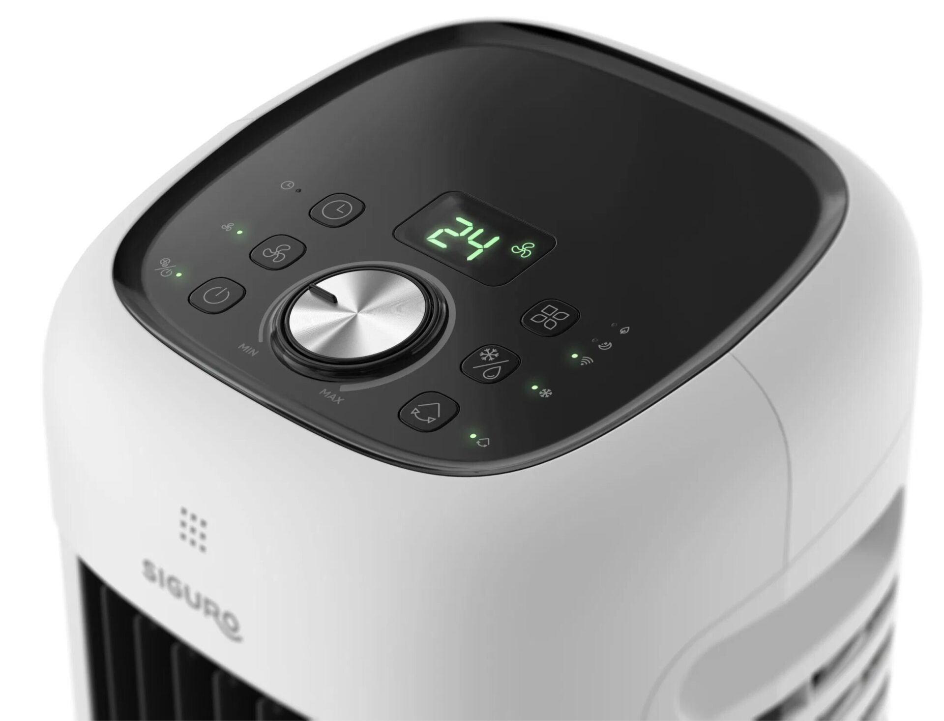Recenzia: Siguro FC-D100W Aura Tower – tichý ochladzovač vzduchu s WiFi a ionizátorom