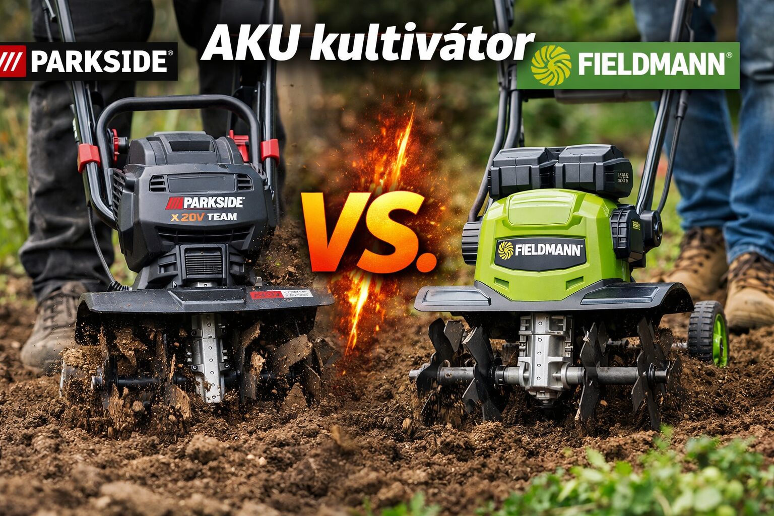 Parkside vs. Fieldmann AKU kultivátor: Ktorý sa viac oplatí a prečo?