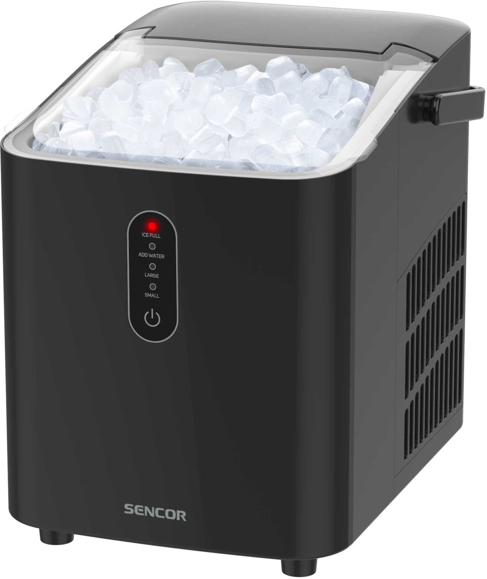 SENCOR SIM 2500BK recenzia: ľad za 6 min a 12 kg denne 16 SENCOR SIM – Rozmery, materiál a balenie